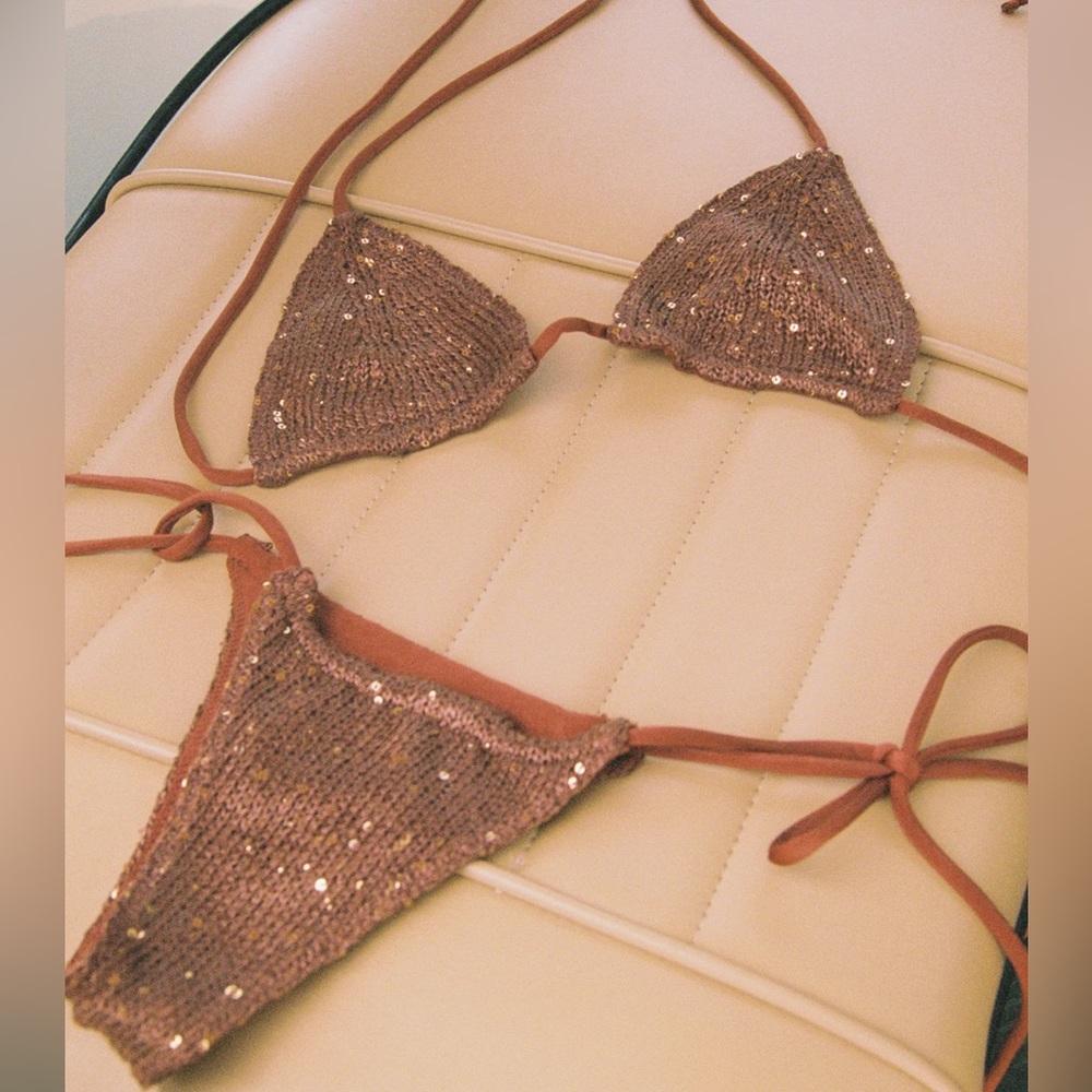 Lio Bikini Bottom - Coco Sequin - Asta Resort